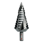 Ruko Ultimatecut Step Drill Set HSSE-Co 5 Spiral Fluted with Flowstep Tip 9-38mm
