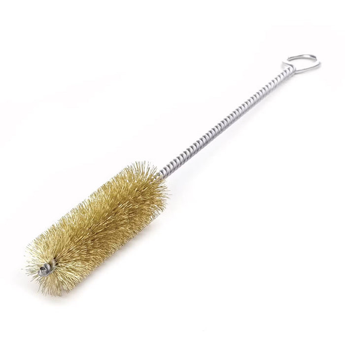 Lessmann Cylinder Brush IBZ 300 x 100mm Dia 13mm Brass Wire MES Crimped 0.15mm Core Wire Gal 2mm