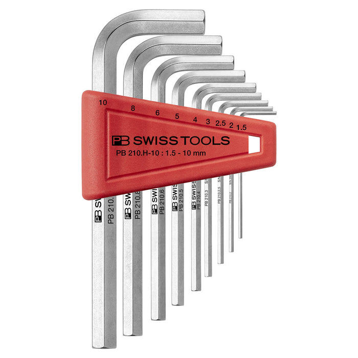 PB Swiss 9 Pce Metric Hex Key Set (1.5mm10mm) For Sale Online
