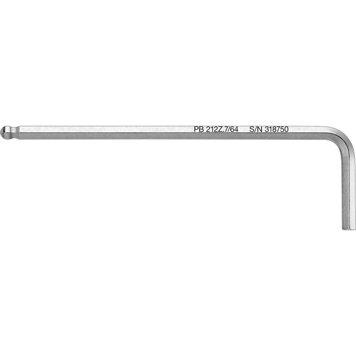 PB Swiss 212Z Hexagon Key L-Wrenches with Ball Point (Various Sizes)