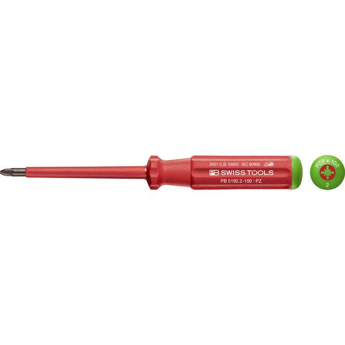 PB Swiss 5192 VDE Pozidriv Screwdrivers