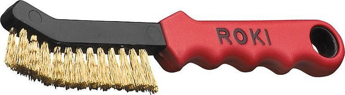 Lessmann Brake Caliper Brush ROKI 225mm Brass Wire Trim 2 Rows