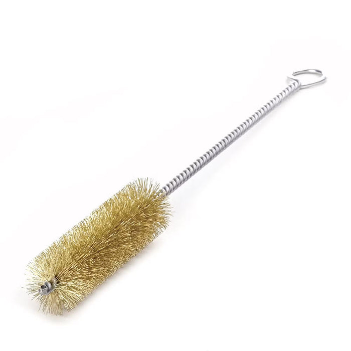 Lessmann Cylinder Brush IBZ 300 x 100mm Dia 5mm Brass Wire MES Crimped 0.08mm