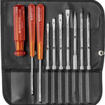 PB Swiss 215 Classic Screwdriver 10 Pce Set with Interchangeable Blades in Cardboard Box