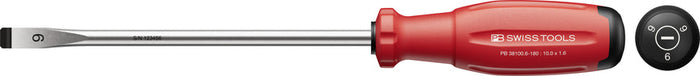 PB Swiss 38100 SwissGrip Evo Slotted Screwdriver 1.6 x 10 x 500mm