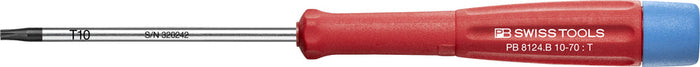 PB Swiss Electronics Torx Screwdriver with Turnable Head TX10 x 70mm