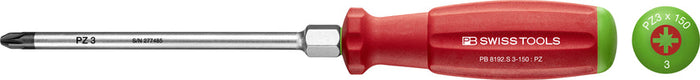 PB Swiss 8192 S SwissGrip Pozidriv Screwdriver PZ3