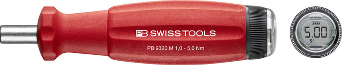 PB Swiss 9320.M 40-200  DigiTorque V02 Torque Screwdriver with Digital Display in Cardboard Box