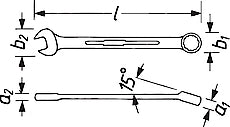 Hazet 600N-18 Combination Spanner 18mm