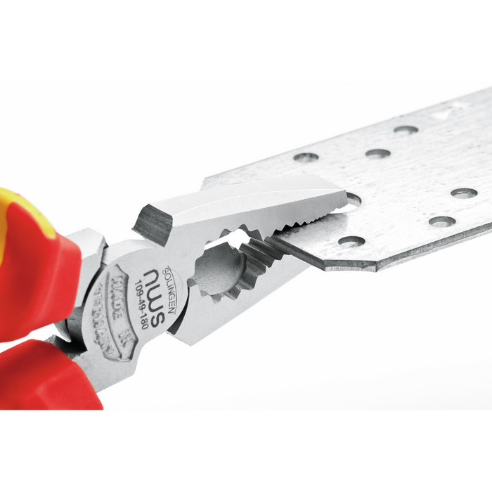 NWS 109-49-VDE-165 High Leverage Combination Pliers CombiMax VDE