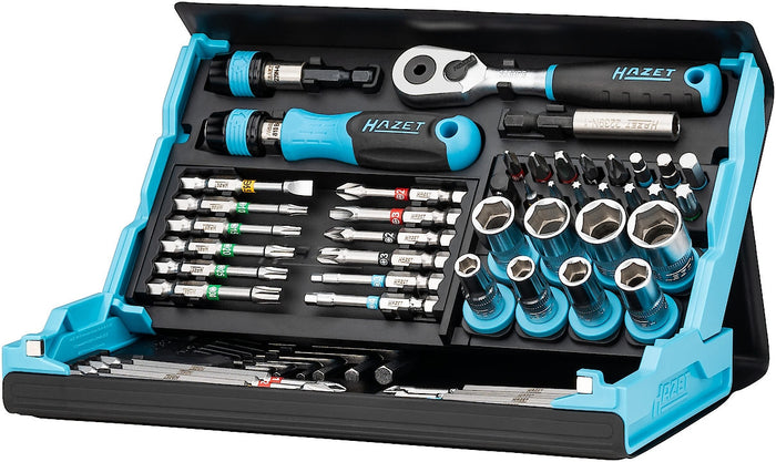 Hazet 59 Piece SmartCase Screwdriver Bit Set 2200SC-32