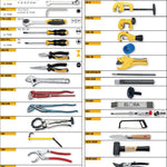 Elora Tool Assortment 59 Pce WS-8M