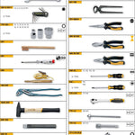 Elora Tool Assortment 48 Pce WS-9M