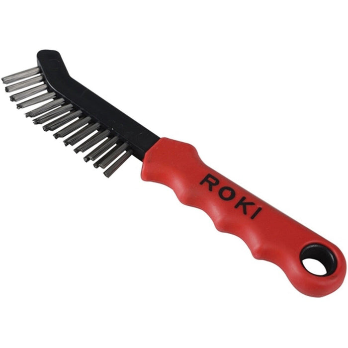 Lessmann Brake Caliper Brush ROKI 225mm Steel Wire Trim 2 Rows