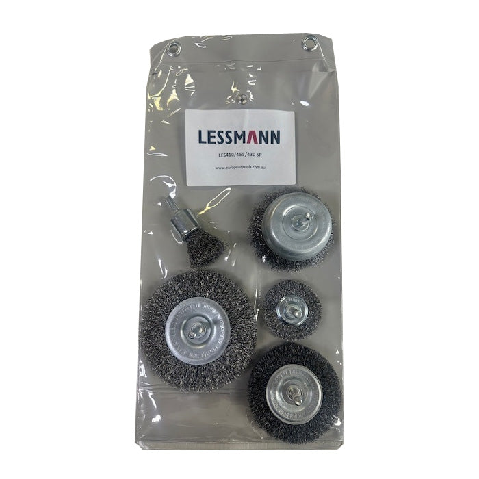 Lessmann Steel Cup & Wheel Set, 1/4