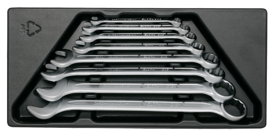 Elora Combination Spanner Set bent 8 Pce MS-6
