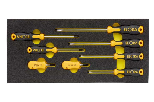 Elora Quatrolit® 2C-Screwdriver-Set 8 Pce OMS-11