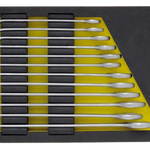 Elora Combination Spanner Set Cranked - Modular Tray 17 Pce OMS-1
