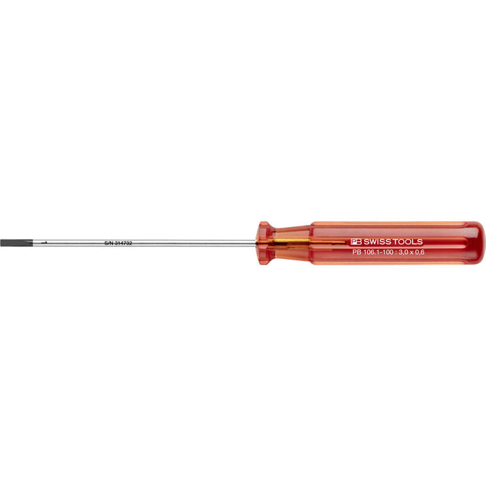 PB Swiss 106 Classic Slotted Screwdrivers