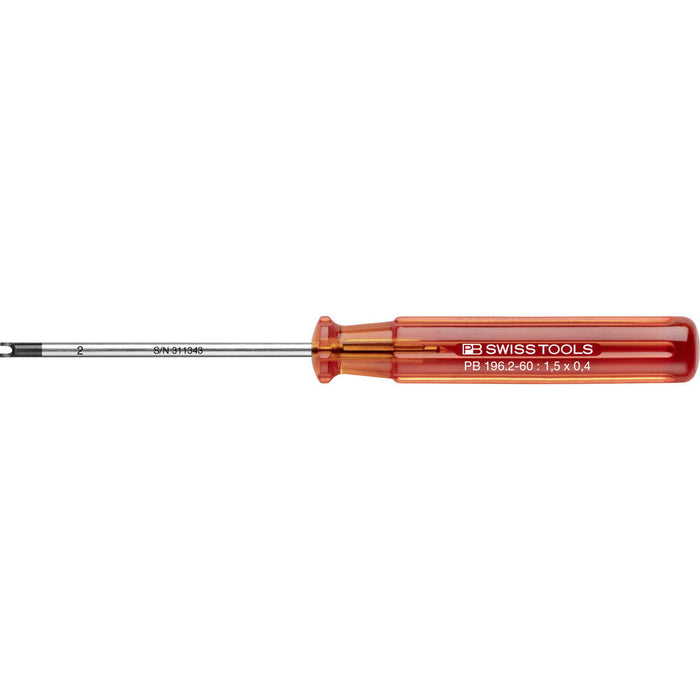 PB Swiss 196 Classic Screwdrivers For Slotted Nuts