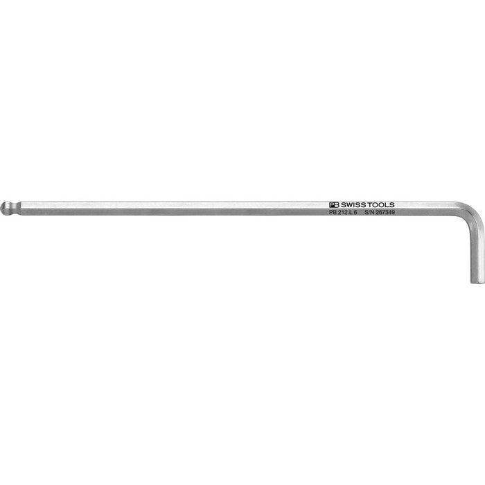 PB Swiss 212 L Key L-Wrench Long with Ball Point (Various Sizes)
