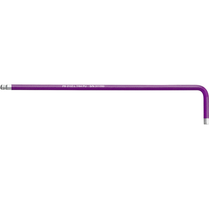PB Swiss Rainbow 212Z L RB Long Hex Ball End Key L-Wrenches