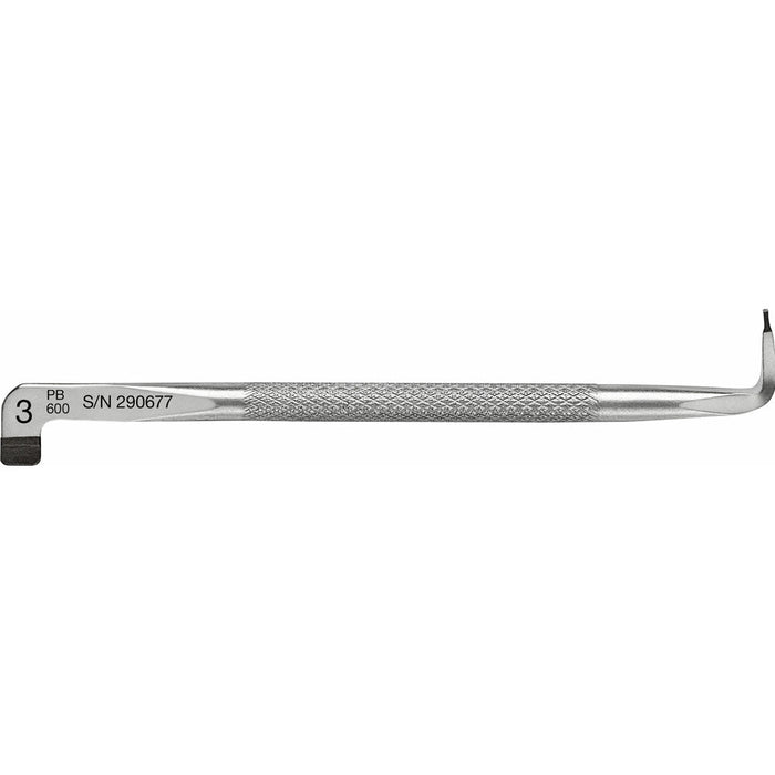 PB Swiss 600 Slotted Key L-Wrenches Offset Blade at Both Ends Refitting Angle 90°