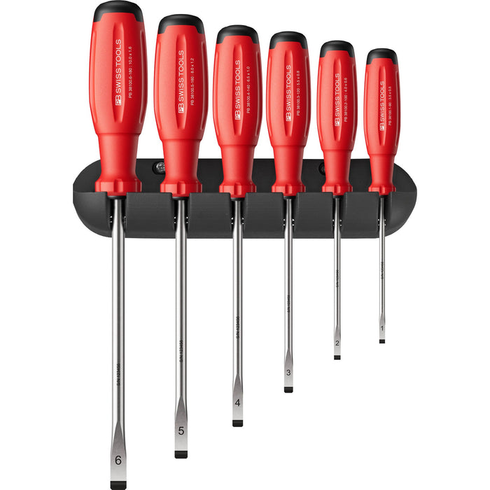 PB Swiss SwissGrip Evo Slotted Screwdriver Set
