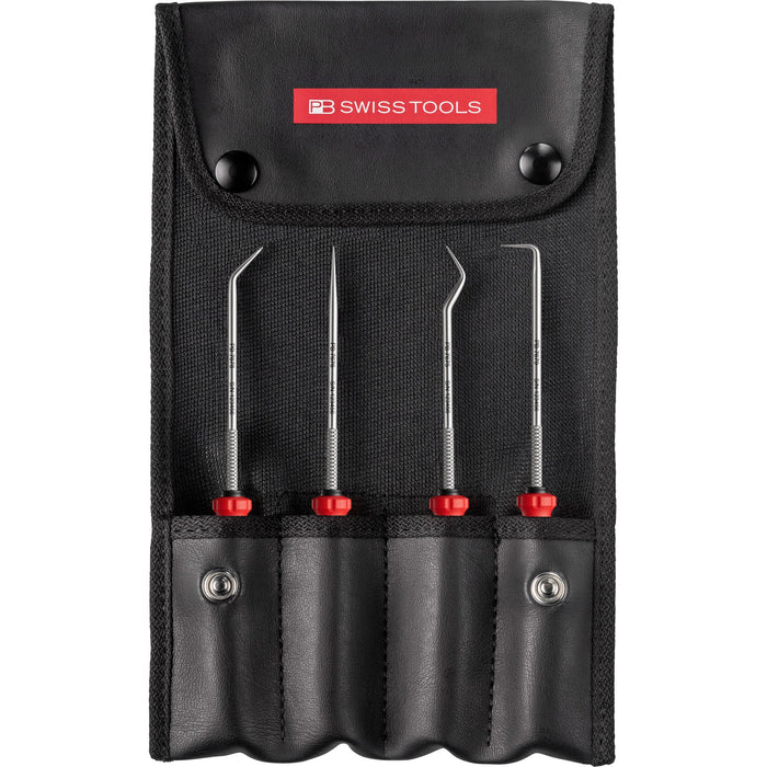 PB Swiss 38681 PickTool Set SwissGrip Evo Handles, 4 Pce