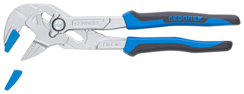 Gedore Plier Wrench 10in with 2 Component Handle Covers 183 10 JC
