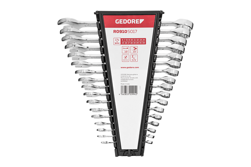 Gedore Combination Spanner Set 17 Piece 6-22mm R09105017