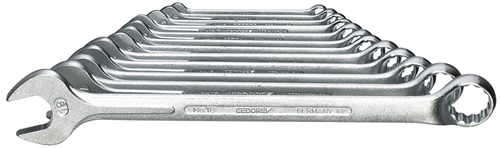 Gedore 6012840 Combination Spanner Set 12 Pieces 6-19mm
