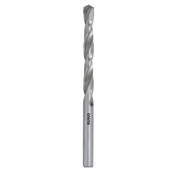 Ruko Twist Drill DIN 338 Type N with Brazed-on TC Cutting Inserts Ø 6.5mm
