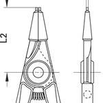 Gedore 8000 - A 3 Circlip Pliers