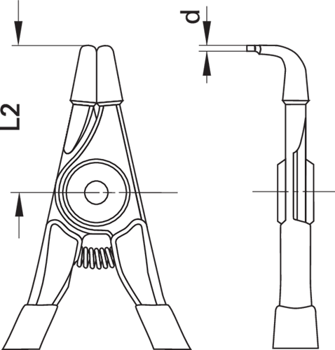 Gedore 8000-A 21 Circlip Pliers