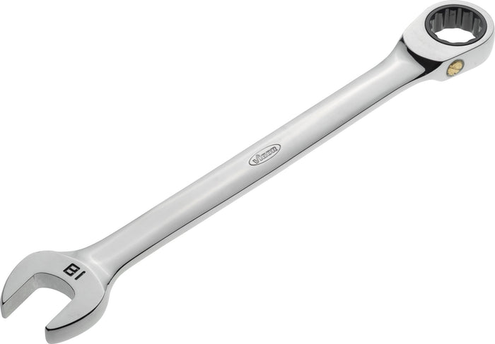 Vigor 12-Point Ratcheting Combination Wrench Long V1029 18mm