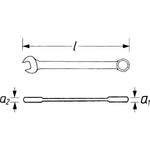 Vigor 16mm Ratcheting Combination Wrench Short 12 Point Profile V2830