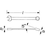 Vigor 21mm 12 Point Combination Spanner V4473N-21