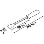 Vigor Gasket Scraper Long V1213 22mm
