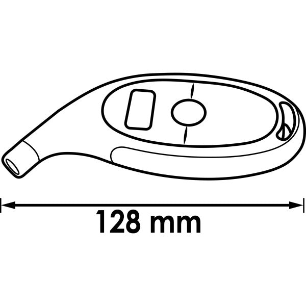 Vigor Tyre Pressure Gauge V1423 128mm