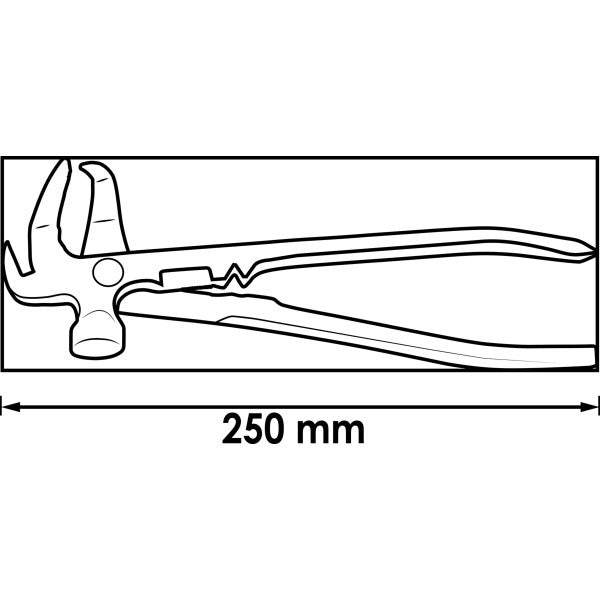 Vigor Balance Weight Pliers V1657 250mm