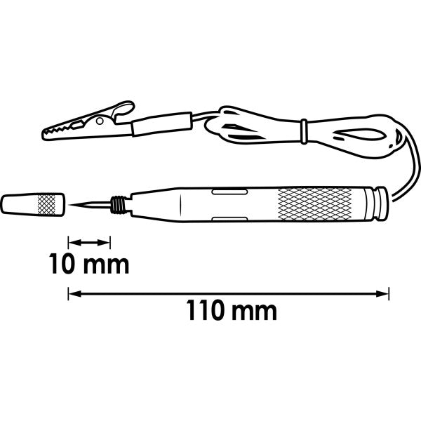 Vigor Car Light Tester V1722 110mm