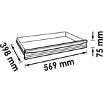 Vigor Drawer Flat 569 x 398 x 75mm for Series L V1901 V1902 Work Bench V4813 V1905