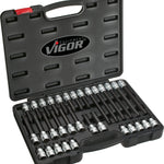 Vigor 32 Pce 1/2in Drive Torx Socket Bit Set V1917