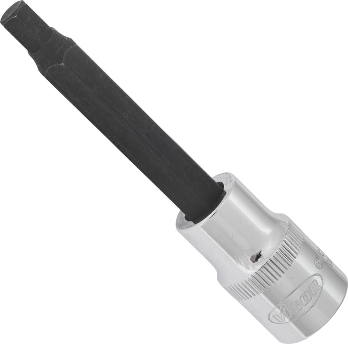 Vigor 1/2in Drive Hex Socket Bit V2074 7mm