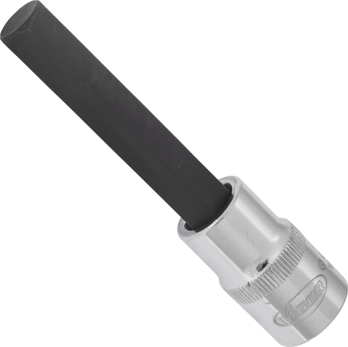 Vigor 1/2in Drive Hex Socket Bit V2078 12mm