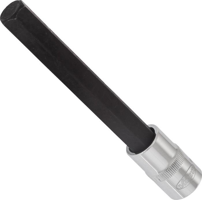 Vigor 1/2in Drive Hex Socket Bit V2086 14mm
