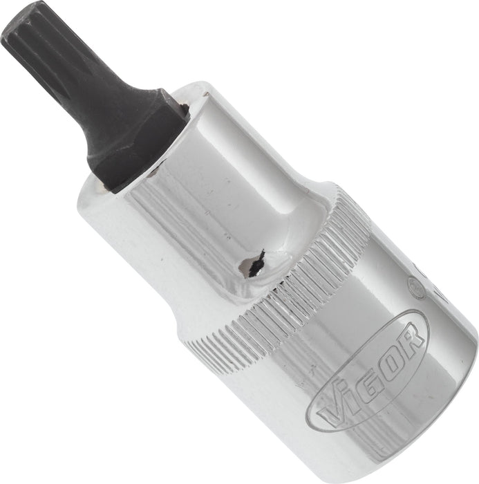 Vigor 1/2in Drive XZN Socket Bit V2095 M6