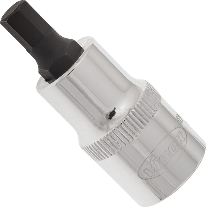 Vigor 1/2in Drive Hex Socket Bit V2103 7mm