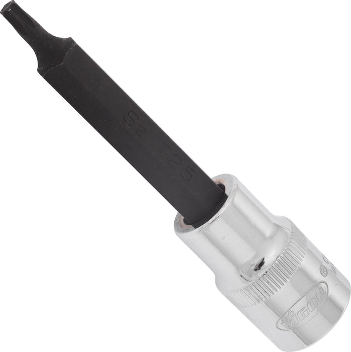 Vigor Torx 1/2in Drive Socket Bit V2162 T25